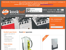 Tablet Screenshot of kookhof.nl